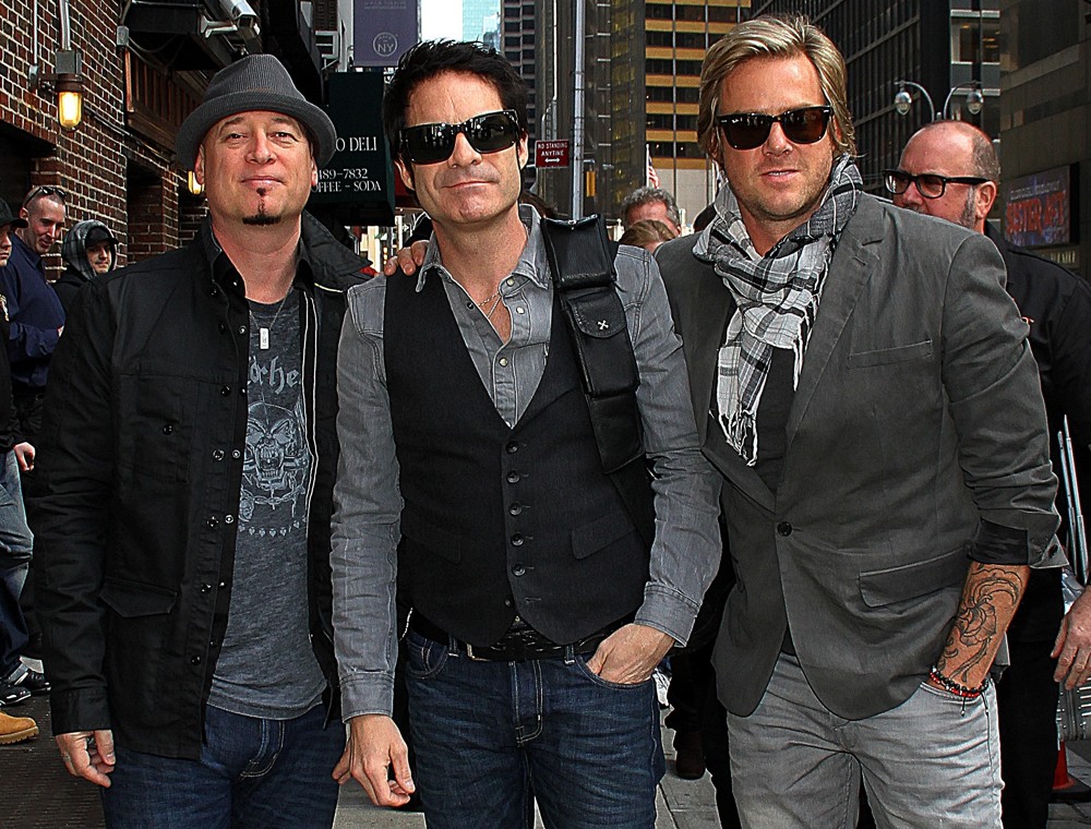 Train;<br>Celebrities Arrive at The Ed Sullivan Theater for The Late Show with David Letterman