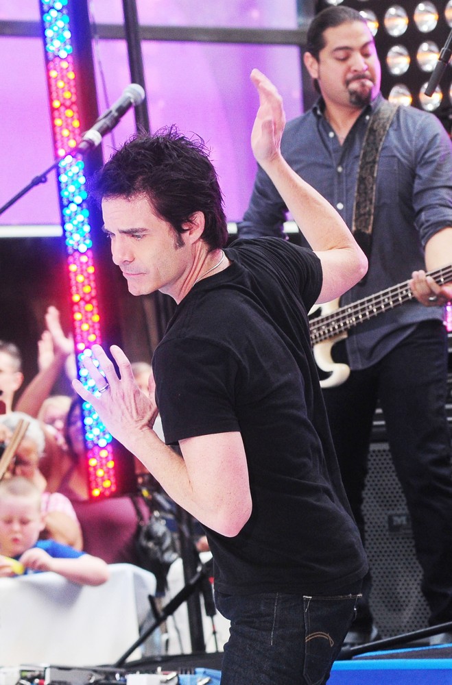 Pat Monahan;Train;<br>Train Performing Live During The Today Show Summer Concert Series