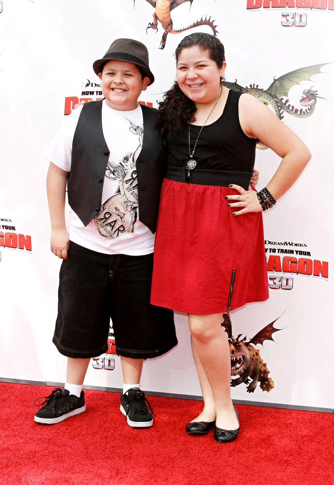 Rico Rodriguez;Raini Rodriguez;<br>Los Angeles Premiere of 'How to Train Your Dragon'