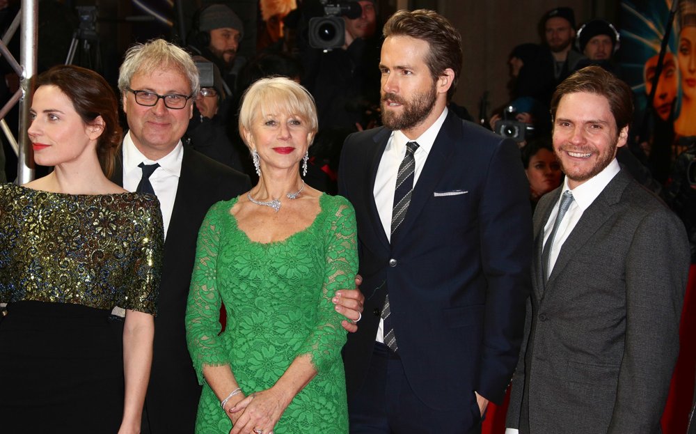 Antje Traue;Simon Curtis;Helen Mirren;Ryan Reynolds;Daniel Bruhl;<br>65th Berlin International Film Festival -  Woman in Gold Premiere - Arrivals