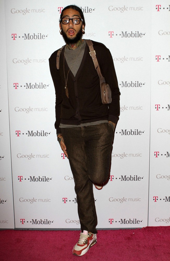 Travis McCoy;<br>Celebrity Magenta Carpet Arrivals at The Launch Party for Google Music Available on T-Mobile