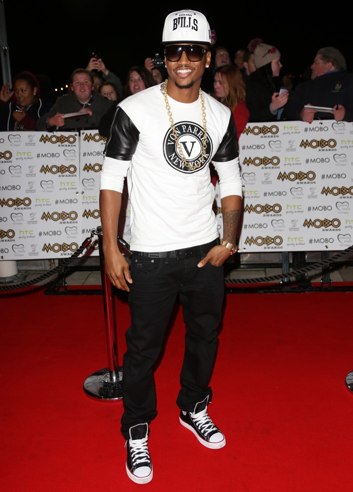 Trey Songz;<br>The MOBO Awards 2012 - Arrivals