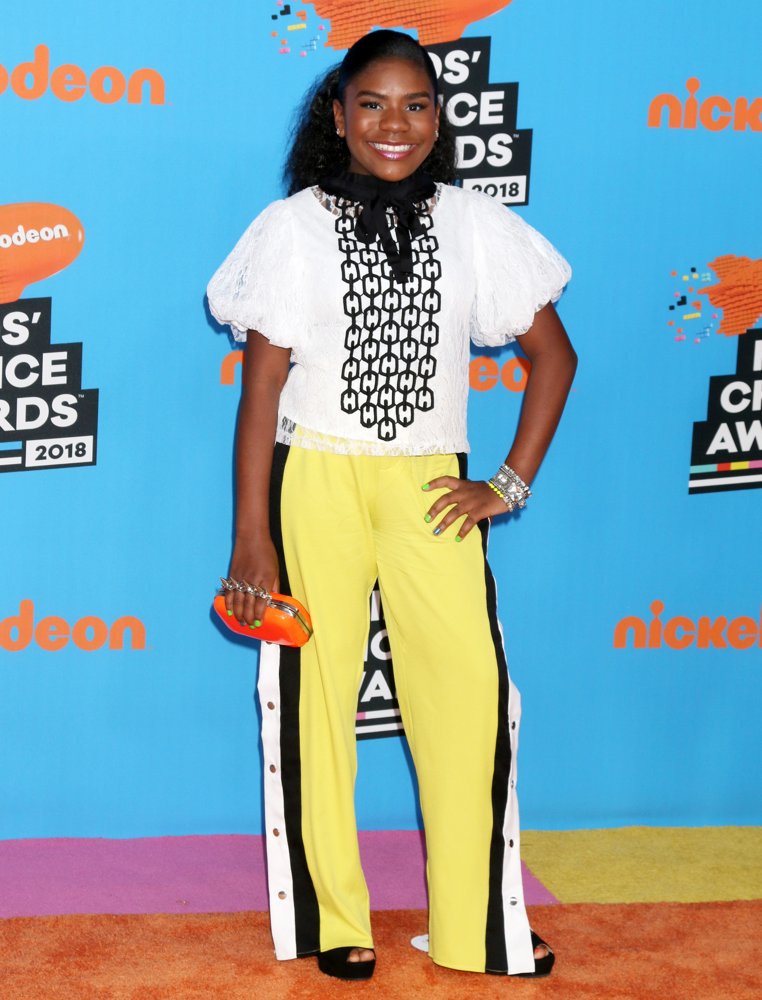 Trinitee Stokes;<br>Nickelodeon's 2018 Kids' Choice Awards