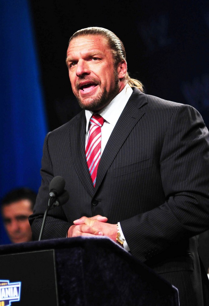 Triple H;<br>A Press Conference with WWE Superstars for WrestleMania XXVII