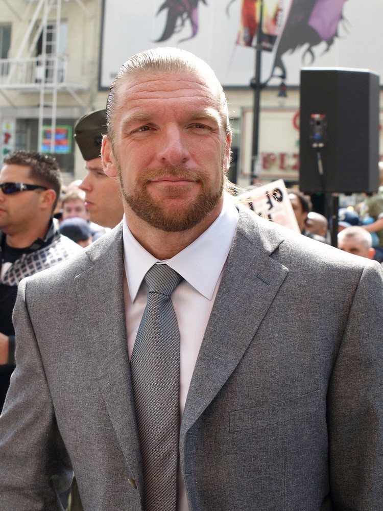 Triple H;<br>Vince McMahon Honoured with The 2357th Star on The Hollywood Walk of Fame on Hollywood Boulevard
