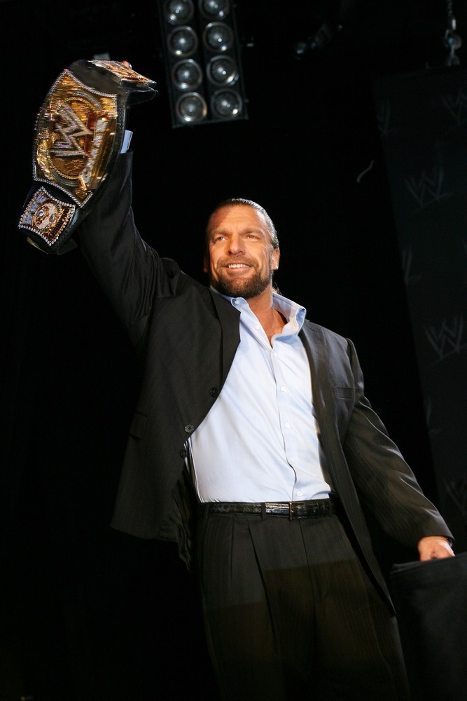 Triple H;<br>WrestleMania 25th Anniversary Press Conference