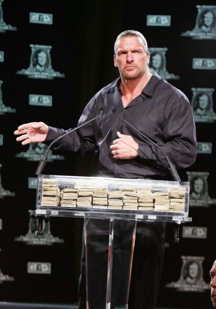 Triple H;<br>1st WWE McMahon Million Dollar Mania Winners Announcement