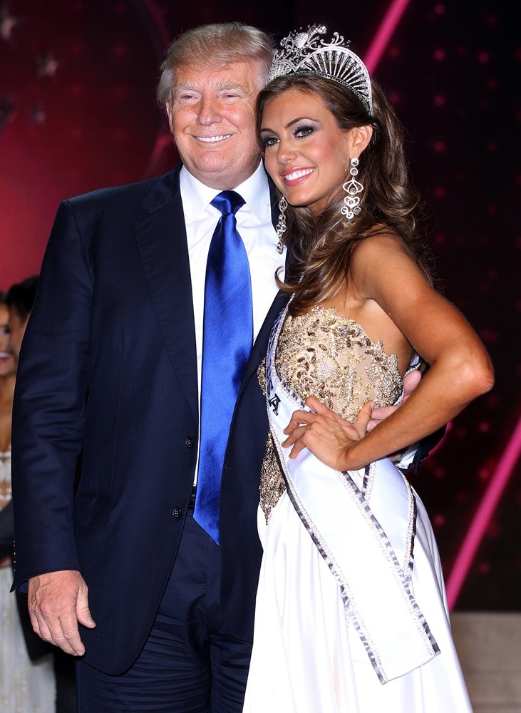 Donald Trump;Erin Brady (II);<br>Erin Brady Is Crowned 2013 Miss USA