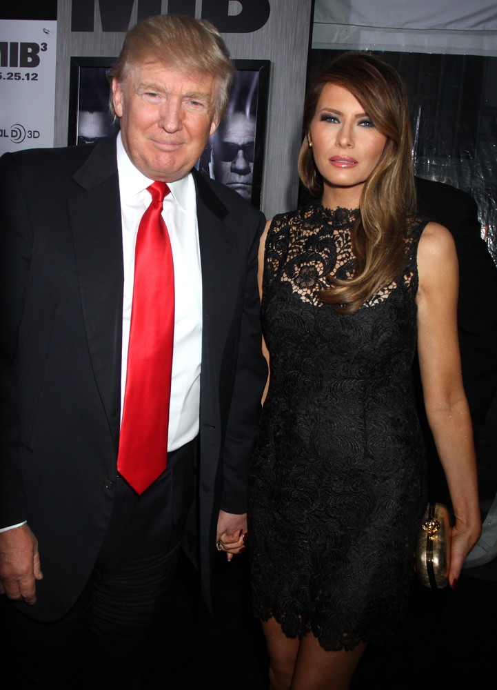 Donald Trump;Melania Trump;<br>Men in Black 3 New York Premiere - Arrivals