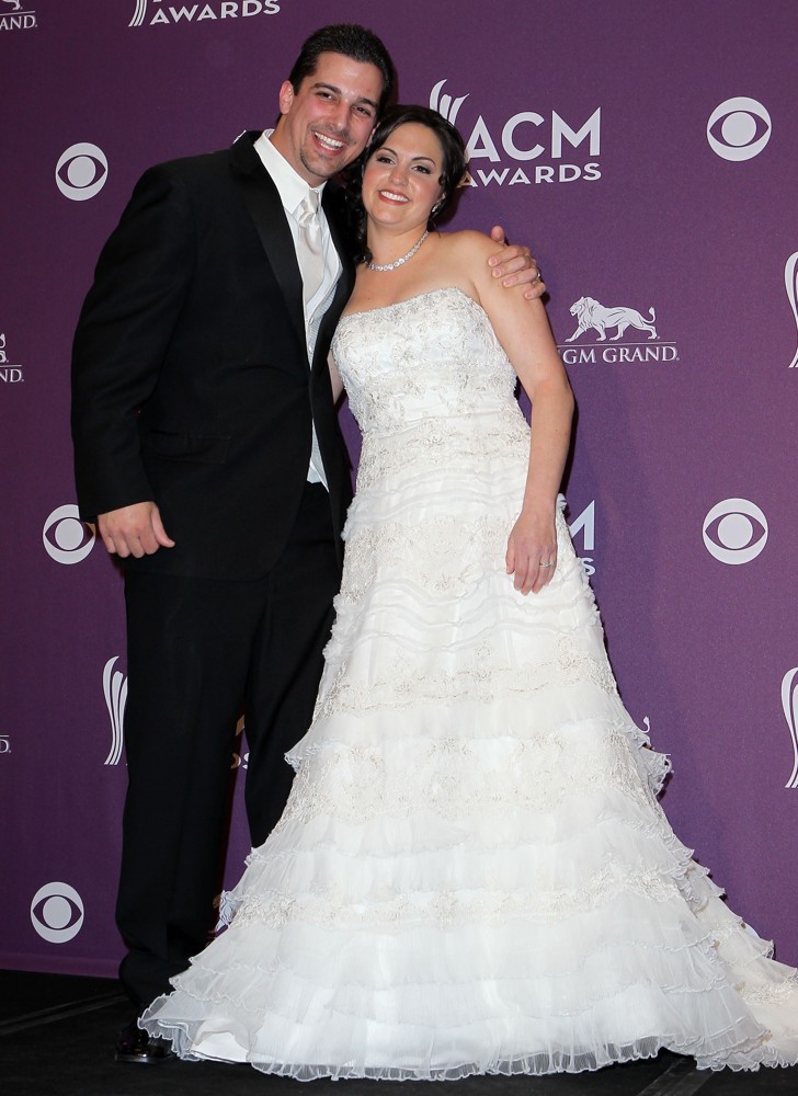 Frank Tucci;Christina Davidson;<br>2012 ACM Awards - Press Room