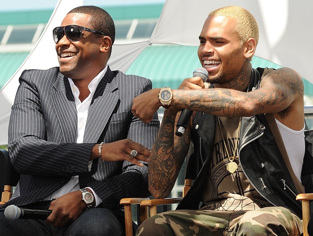 Chris Tucker;Chris Brown;<br>BET Awards 2013 Press Conference