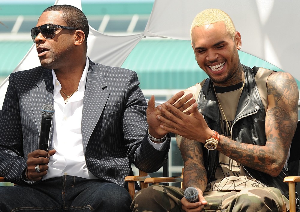 Chris Tucker;Chris Brown;<br>BET Awards 2013 Press Conference