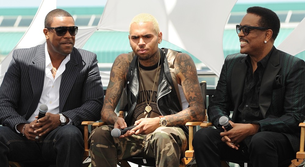 Chris Tucker;Chris Brown;Charlie Wilson;<br>BET Awards 2013 Press Conference