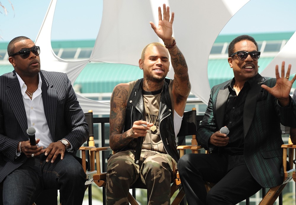 Chris Tucker;Chris Brown;Charlie Wilson;<br>BET Awards 2013 Press Conference