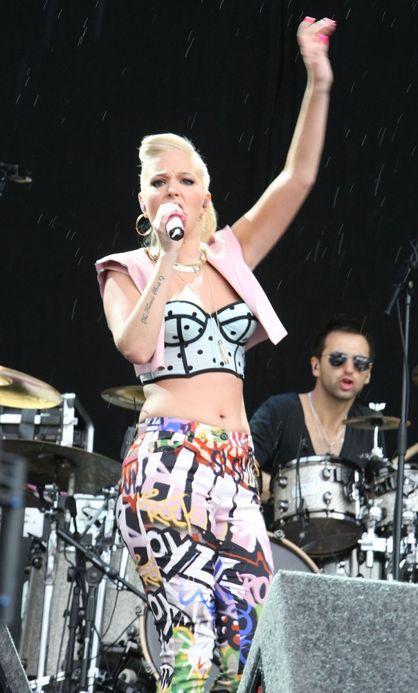 Tulisa;N-Dubz;<br>V Festival 2012 - Performances - Day 2