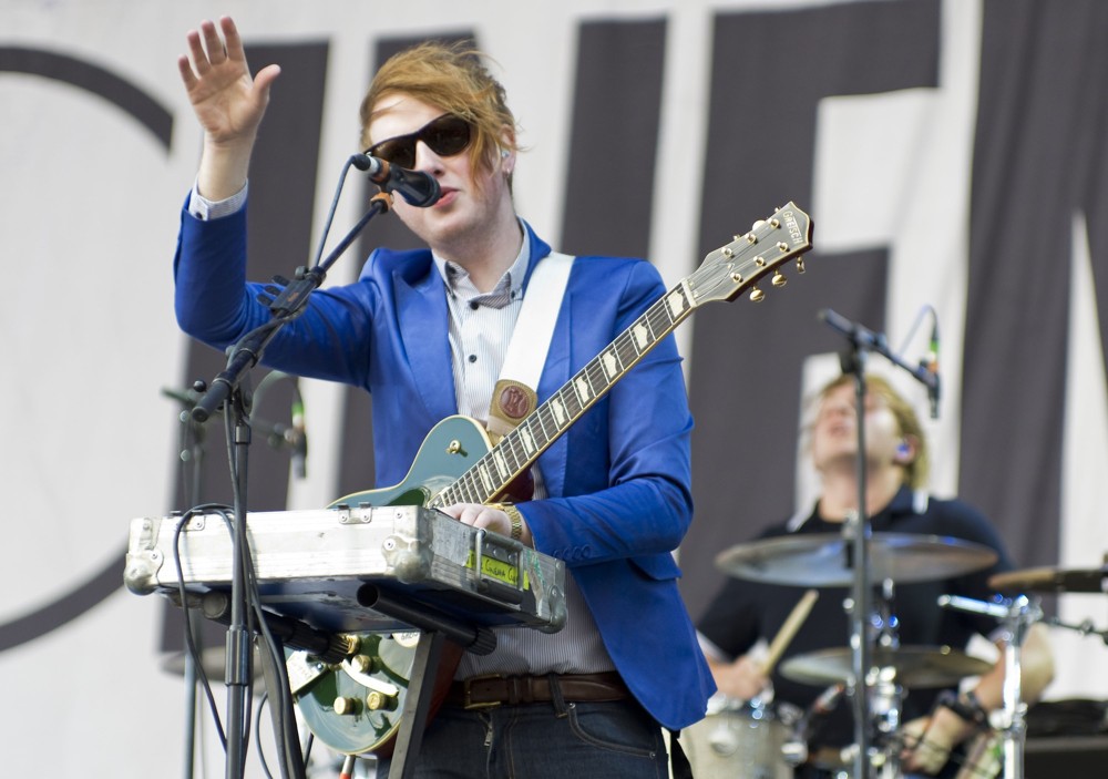 Alex Trimble;Two Door Cinema Club;<br>Leeds Festival - Day 3