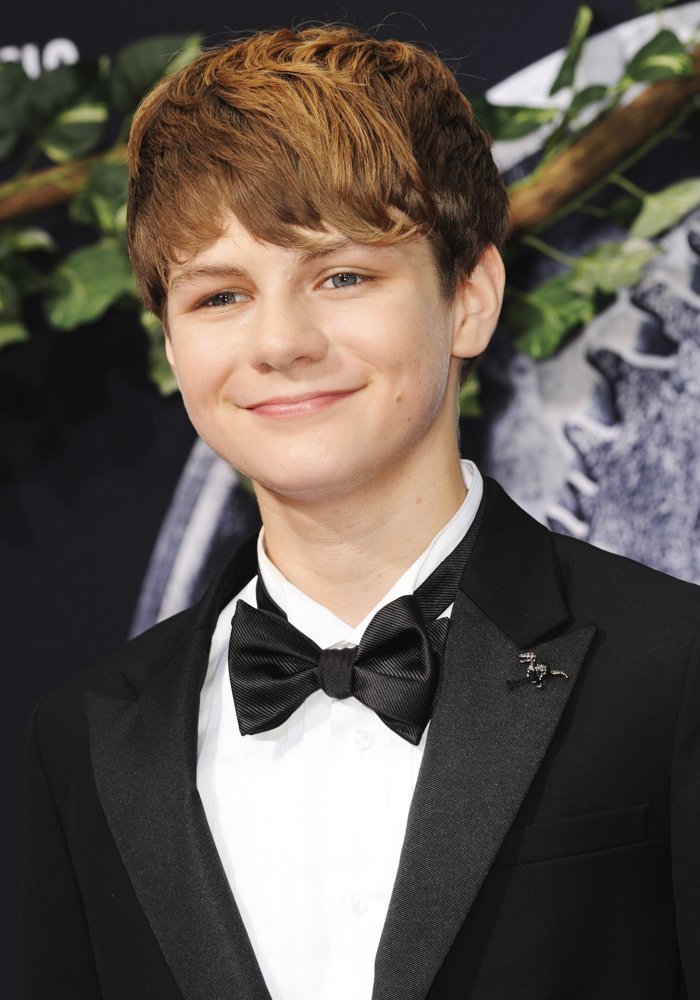 Ty Simpkins in The Premiere of Universal Pictures' Jurassic World - Ar...