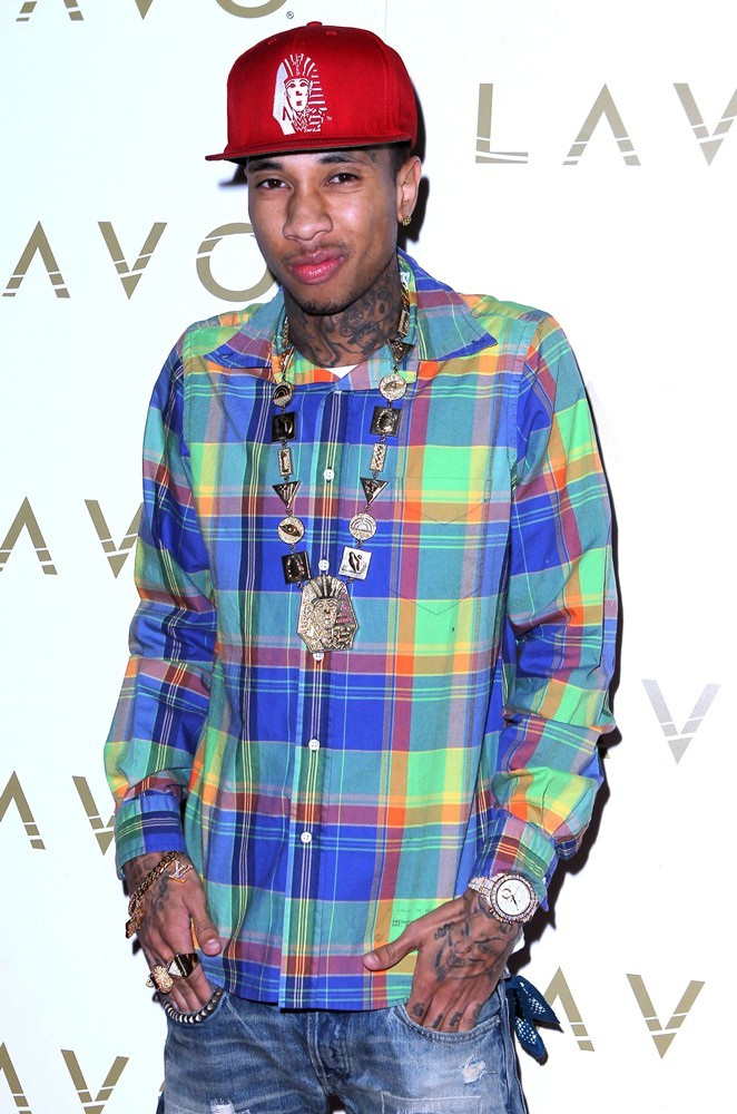 Tyga;<br>Tyga Hosts An Evening at Lavo Nightclub