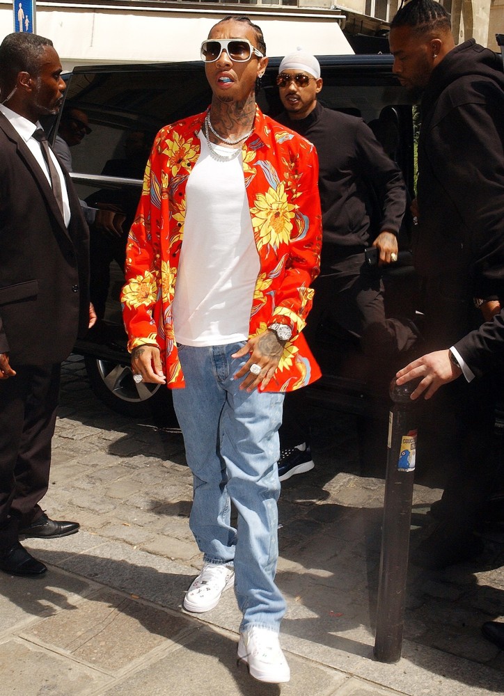 tyga louis vuitton jacket