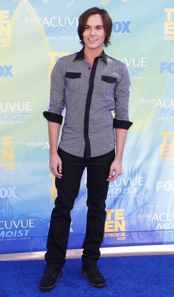 Tyler Blackburn;<br>2011 Teen Choice Awards