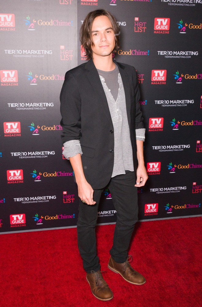 Tyler Blackburn;<br>TV Guide Magazine's Annual Hot List Party