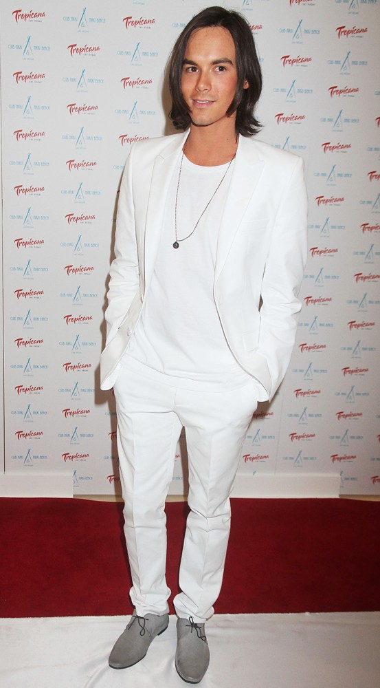 Tyler Blackburn;<br>Nikki Beach Holds A White Party to Celebrate Its Grand Opening