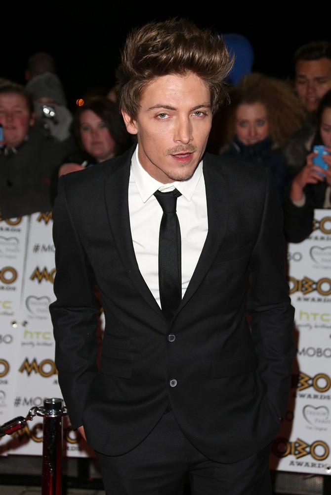 Tyler James;<br>The MOBO Awards 2012 - Arrivals