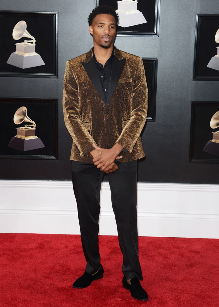 Tyran Brown;<br>60th Annual GRAMMY Awards - Arrivals