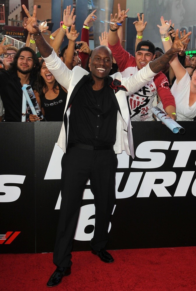 Tyrese Gibson;<br>Los Angeles Premiere of Fast and Furious 6