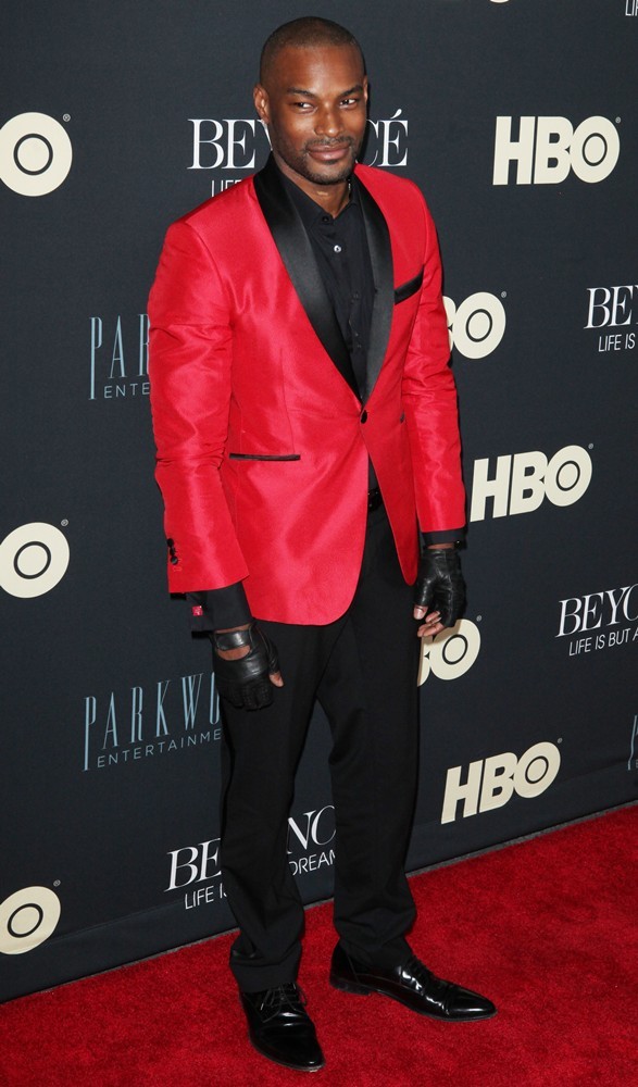 Tyson Beckford;<br>Beyonce: Life Is But a Dream New York Premiere