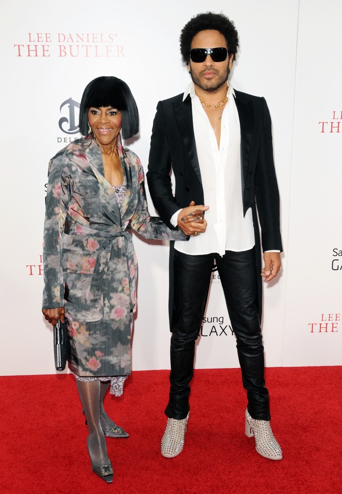Cicely Tyson;Lenny Kravitz;<br>New York Premiere of Lee Daniels' The Butler - Red Carpet Arrivals