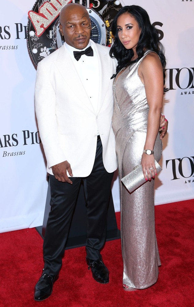 Mike Tyson;Lakiha Spicer;<br>The 67th Annual Tony Awards - Arrivals