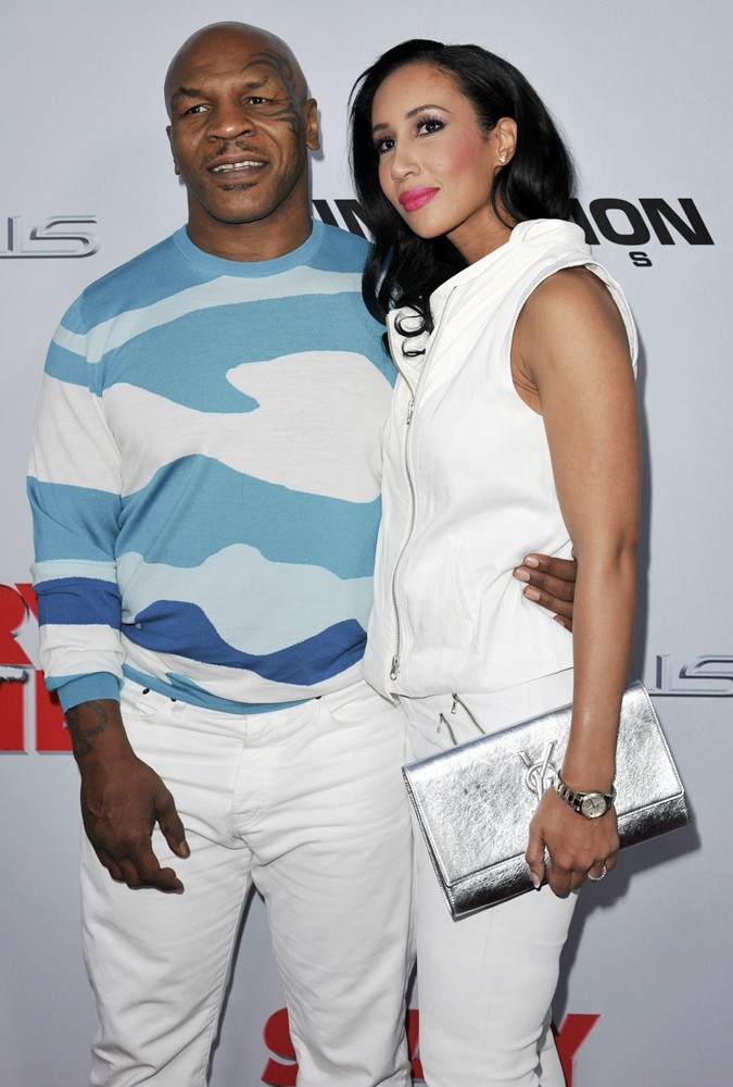 Mike Tyson;Lakiha Spicer;<br>Los Angeles Premiere of Scary Movie 5