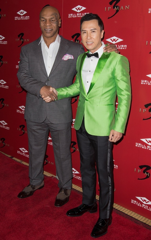 Mike Tyson, Donnie Yen<br>Los Angeles Premiere of Well Go USA Entertainment's IP Man 3 - Arrivals