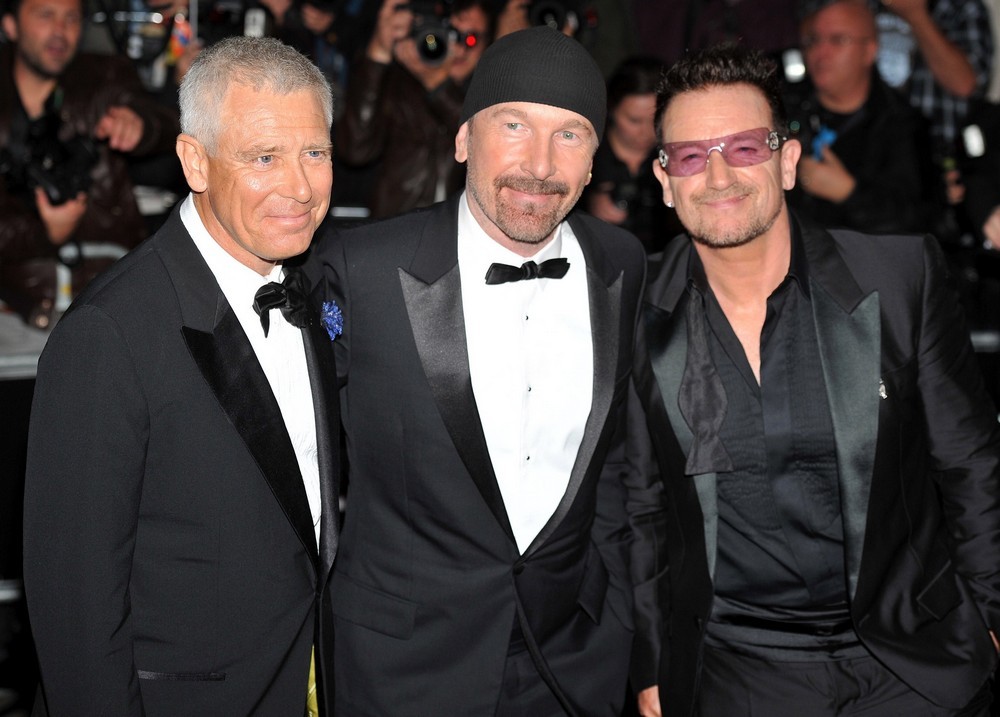 U2;<br>GQ Men of The Year Awards 2011 - Arrivals