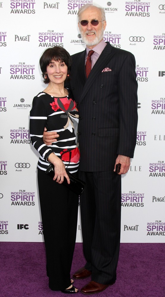 Anne Ulvestad;James Cromwell;<br>27th Annual Independent Spirit Awards - Arrivals