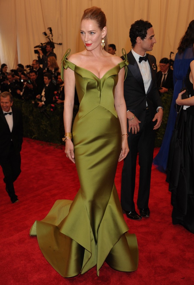 Uma Thurman;<br>PUNK: Chaos to Couture Costume Institute Gala