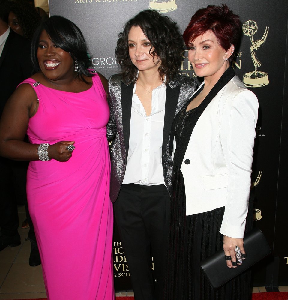 Sheryl Underwood;Sara Gilbert;Sharon Osbourne;<br>The 41st Annual Daytime Emmy Awards - Arrivals