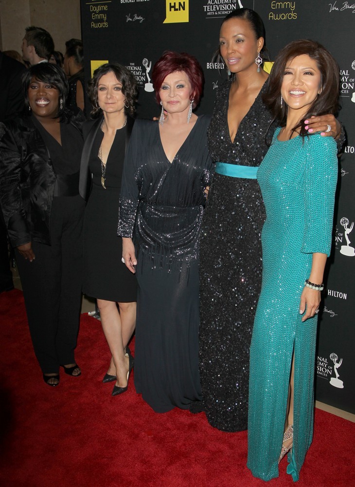 Sheryl Underwood;Sara Gilbert;Sharon Osbourne;Aisha Tyler;Julie Chen;<br>39th Daytime Emmy Awards - Arrivals