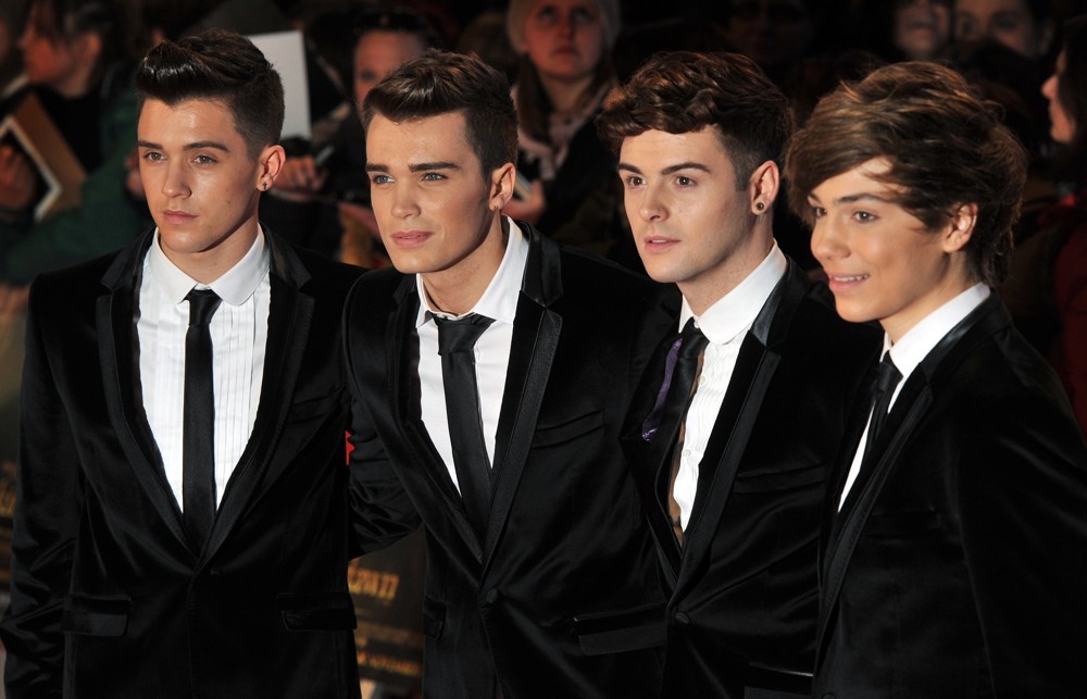 Union J;<br>The Premiere of The Twilight Saga's Breaking Dawn Part II - Arrivals