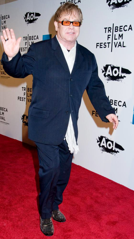 Elton John;<br>2011 Tribeca Film Festival Opening Night Premiere of 'The Union'