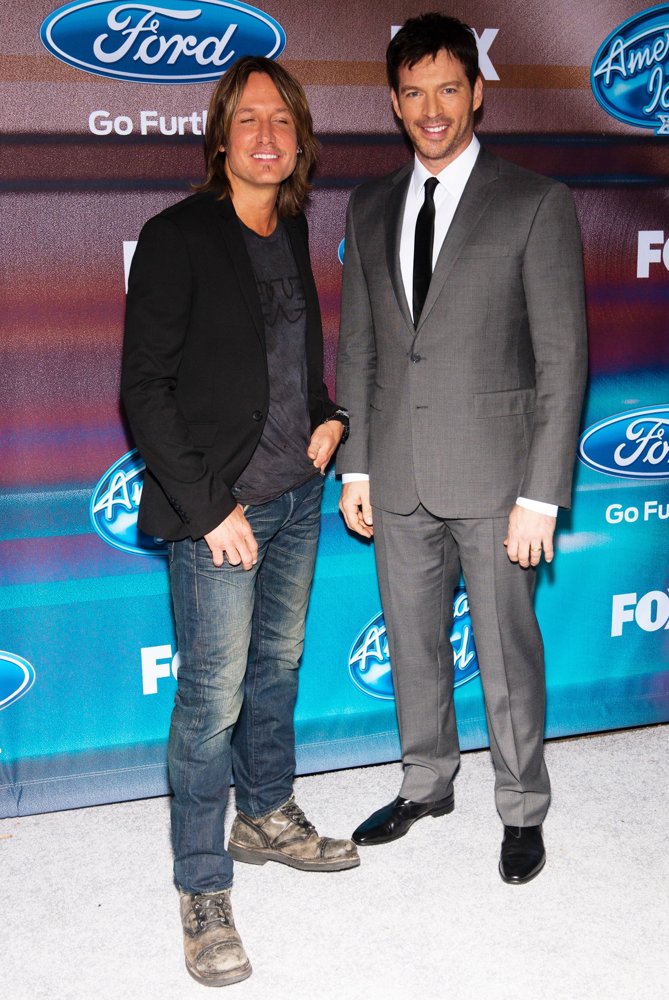 Keith Urban;Harry Connick Jr.;<br>American Idol XIV Finalists Party - Arrivals