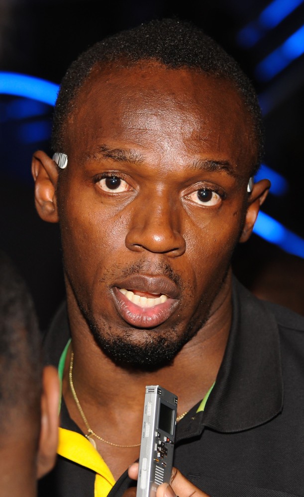 Usain Bolt;<br>Usain Bolt Leaving The Cineworld Cinema After Watching The Dark Knight Rises