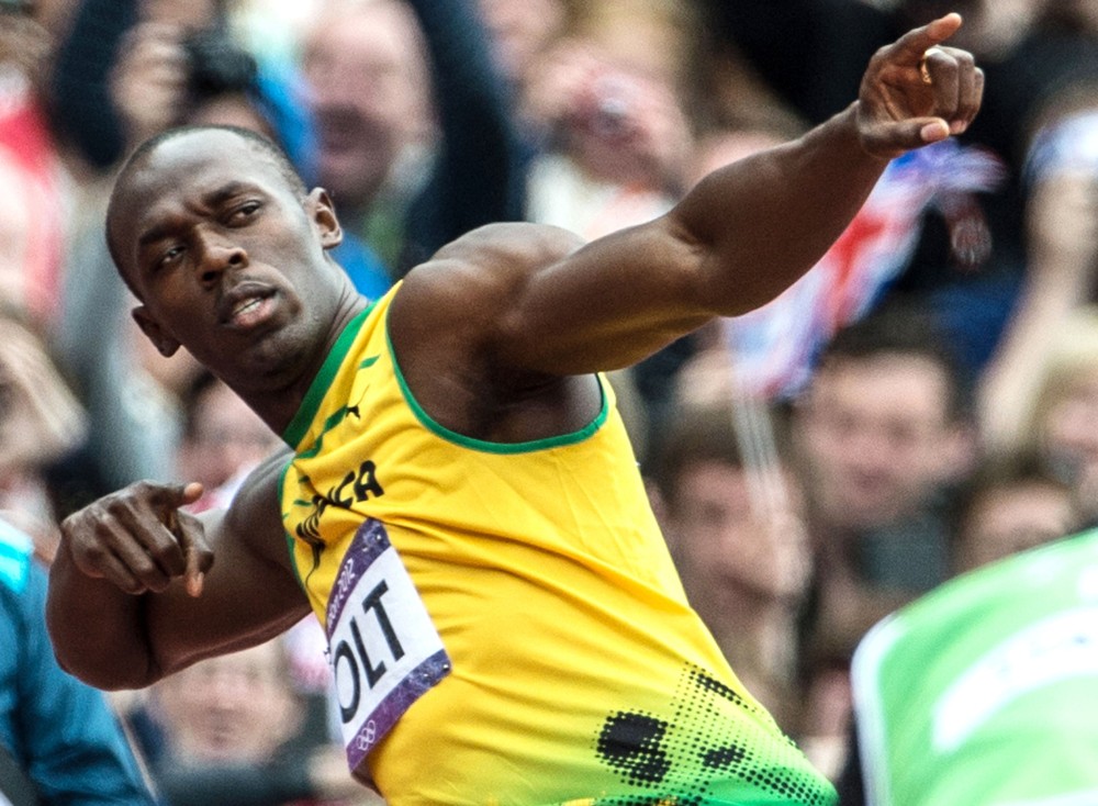 Usain Bolt<br>Usain Bolt Competes in The 200 Meters Semi-Final - During The London 2012 Olympic Games