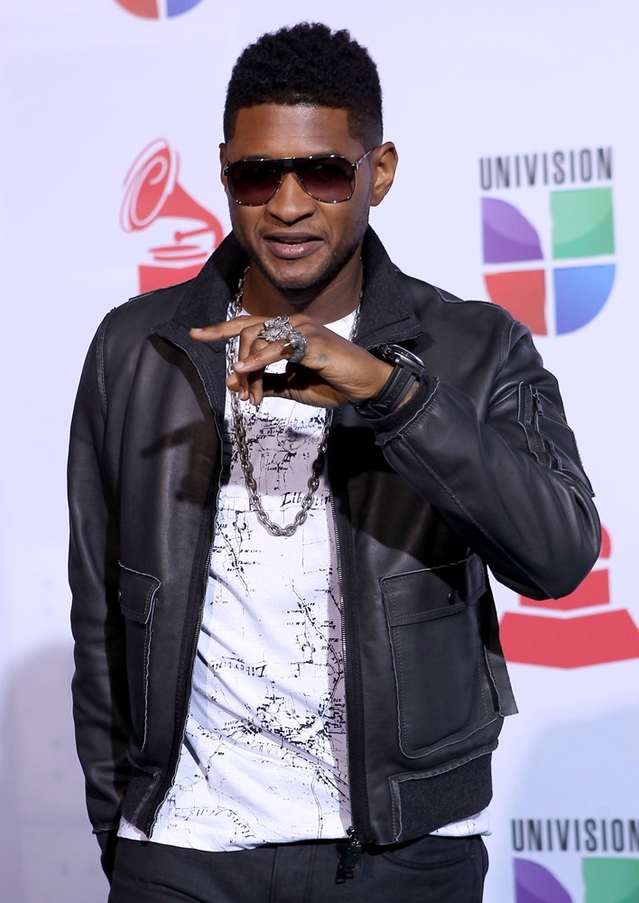 Usher;<br>The 12th Annual Latin GRAMMY Awards - Arrivals
