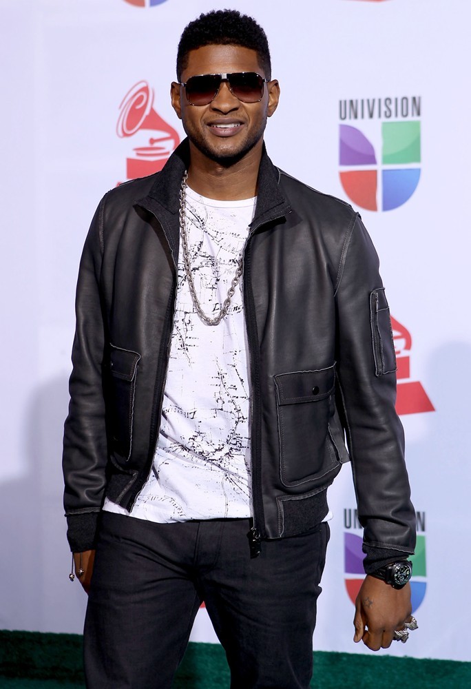 Usher;<br>The 12th Annual Latin GRAMMY Awards - Arrivals