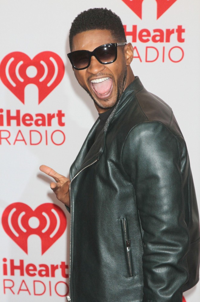 Usher;<br>2012 iHeartRadio Music Festival - Day 1 - Arrivals