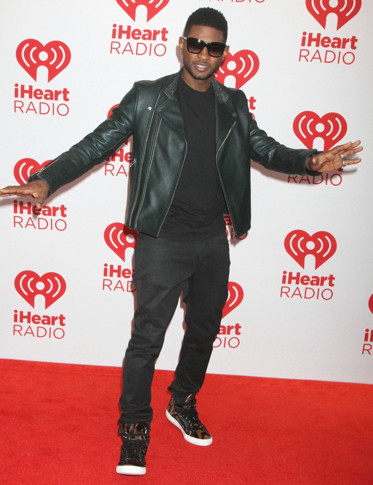 Usher;<br>2012 iHeartRadio Music Festival - Day 1 - Arrivals