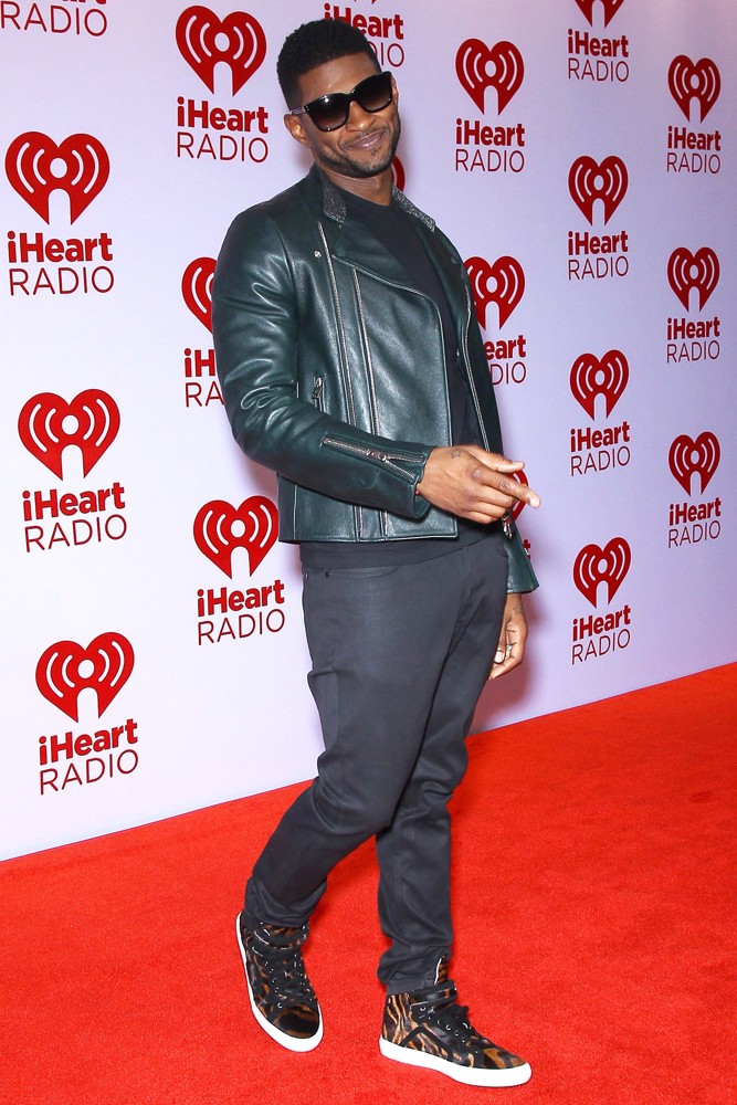 Usher;<br>2012 iHeartRadio Music Festival - Day 1 - Arrivals