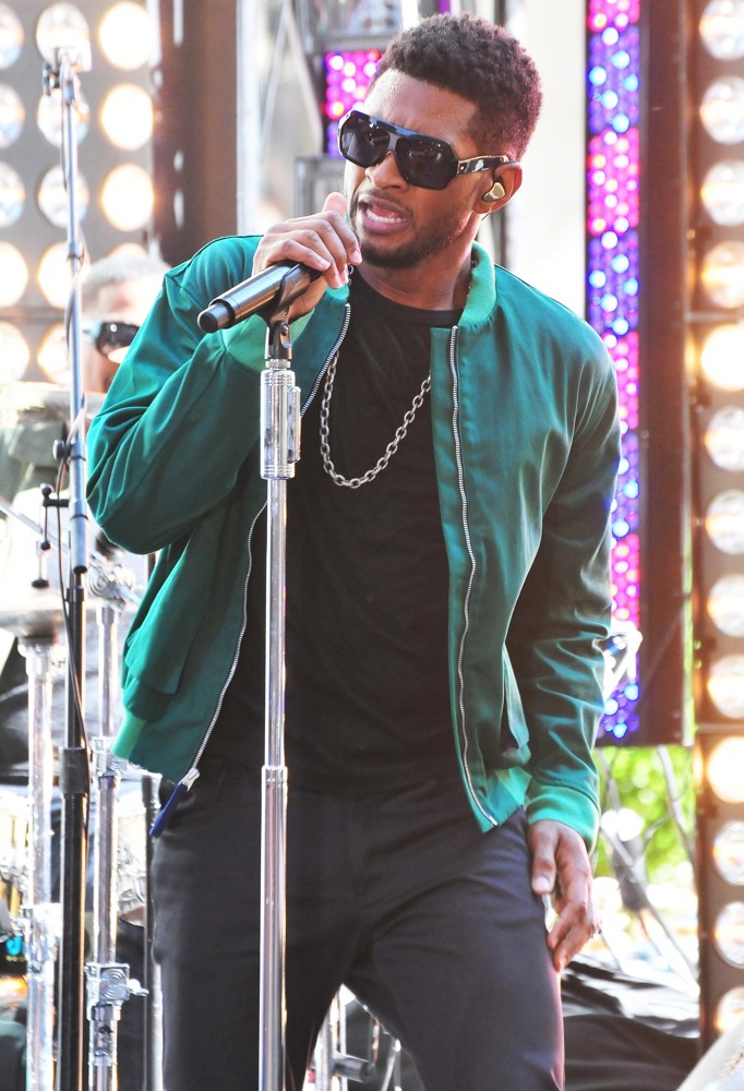 Usher;<br>Usher Performing Live as Part of The Today Show's Concert Series